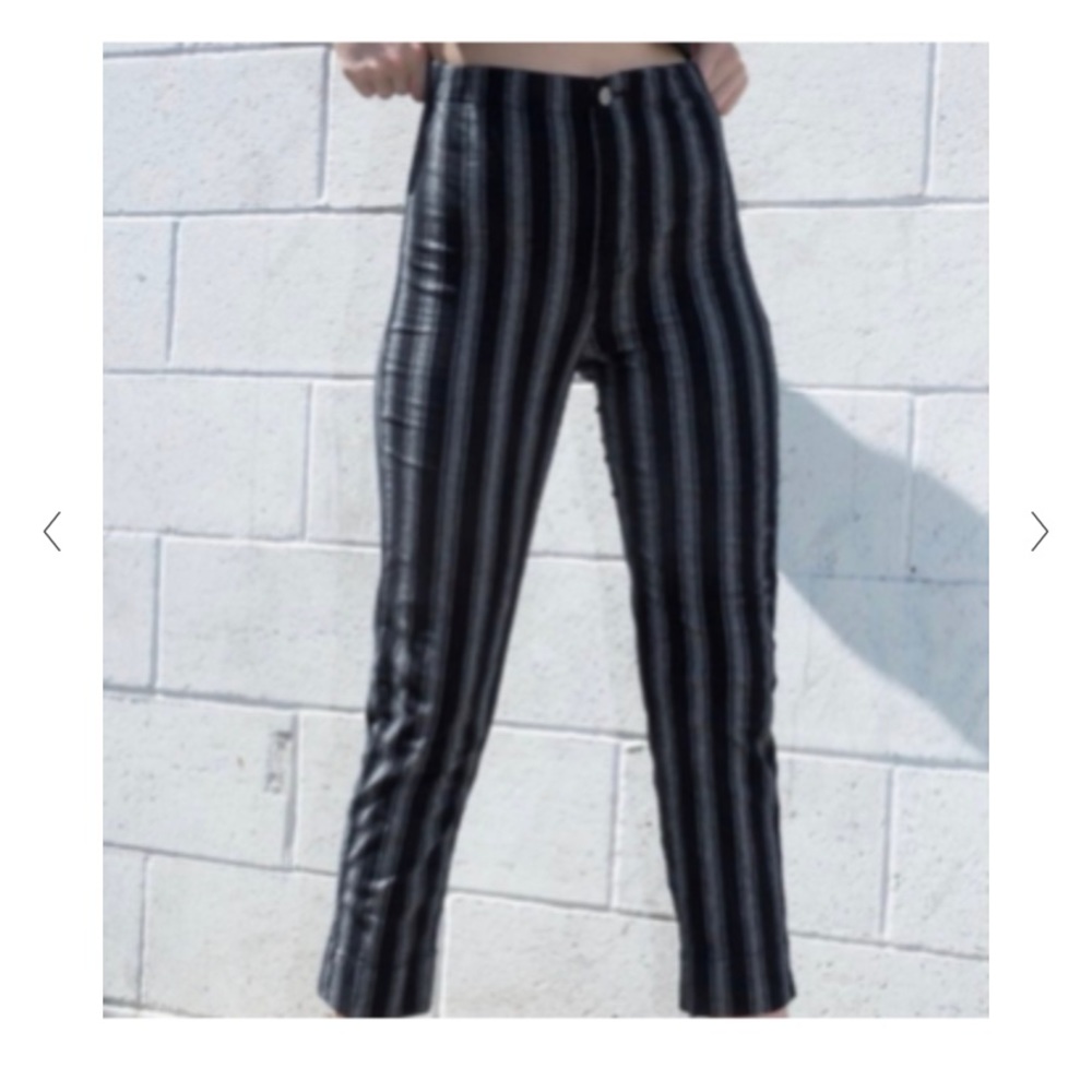 Brandy Melville John Galt Striped Pants OS